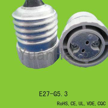 E27 lamp socket adapter with CE