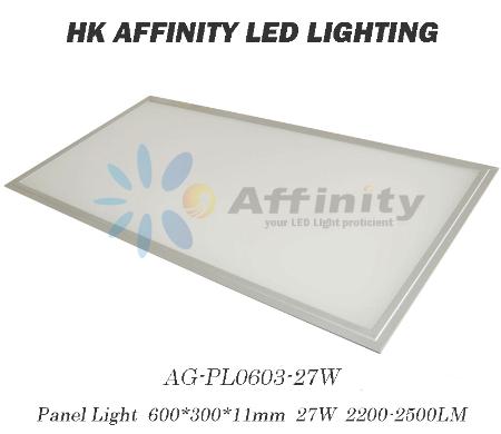 Ultra-thin 27w High-power LED Panel Lamps for Washroom Kitchen Parlor
