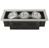 9*1w led grille lights ,input voltage AC85-265v,3 year warranty