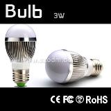 High Efficiency LED E27 Bulb 3W