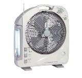 Rechargeable Fan 292B (12 inch with Radio, 2x6W tube)