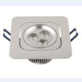 3*1W LED down Light ,input voltage AC85-265v,3 year warranty