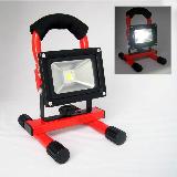 10W LED  Flood Light Rechargeable
