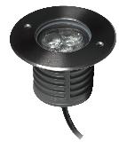 IP67 3x1W LED Inground Light