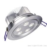 5*1w led ceiling light