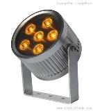 6W round LED projection lamp multicolor DC24V outside control IP65 /