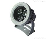 3W round LED stage light projection lamp DC24V various colors diameter 90mm