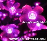 Led twinkle light pink cherry blossoms