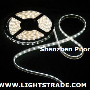 Waterproof white color LED flexible strip 120LEDs per meter