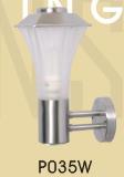 P035W          STAINLESS STEEL WALL LAMP SERIES