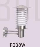 P038W          STAINLESS STEEL WALL LAMP SERIES