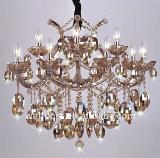 Champagne Crystal Moroccan Hanging Light