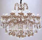 Moroccan Champagne Chandeliers Crystal Ceiling Lamp