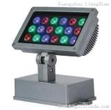 54w single color 18*3w IP65 LED square projection lamp