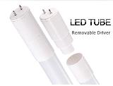 20w T8 LED tube with removable driver