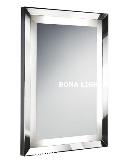 Illuminated Mirror with Aluminum Frame, 4 x 13W T5 Fluorescent Tubes