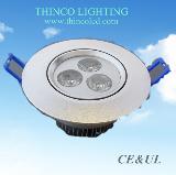 3*1W LED Downlight/Ceiling light