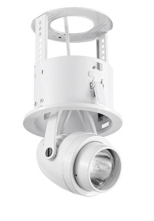 Adjustable spot light with steel housing