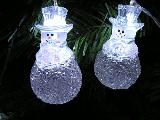 4.5V-8L-LED light garland with snowman,Length