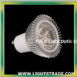 GU10 led spotlight 3w warm white spot lamps DIM ac220v