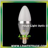 Decorative lighting led torpedo lamps CE RoHs dimmable e27 e14