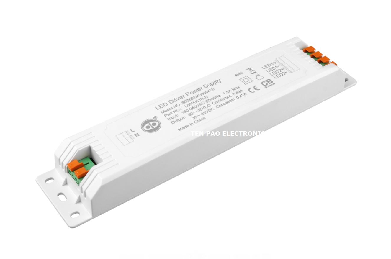 LED Driver 36W for T8 / T10