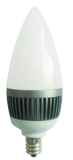 UL cUL approved led candle light C37 3w
