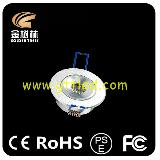 1x3w led ceiling lamps