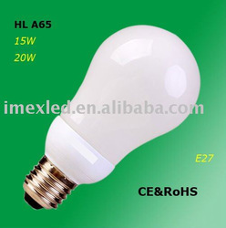 A65 15w,20w CFL Bulb