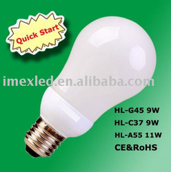 A55 11W Quick Star Energy saver bulb