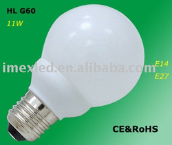 G60 CFL Bulb 11w