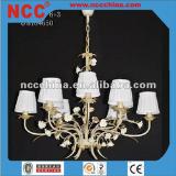 2012 popular modern metel flower chandelier MD28059-6+3