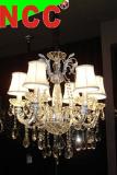White glass Crystal Chandelier