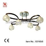 Glass chandelier lighting x0195/6