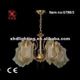 Glass chandelier lighting & pendant light