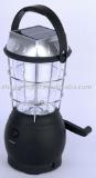 5 Led solar crank lantern
