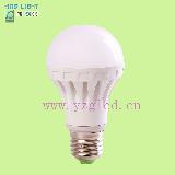 Ying light LED bulb light E27 7W white plastic ball lamp