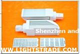 LED Large power shell   Cross inserting lamp oblique mouth   7W
