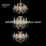 Hot sell Gold Luxury Lobby crystal Chandelier light
