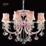 2012 hot sell Red Beautiful crystal l chandelier