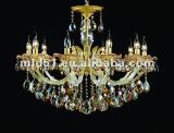 2012 Hot sell Beautiful E14 crystal chandelier Lamp with Cognac crystal/