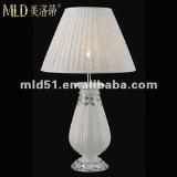 Modern Ceramic table lamp with Fabric shade