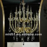 2012 new design elegance crystal candle lamp