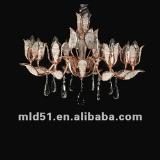 modern crystal K9 rose gold chandelier