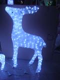 [LED sculpture motif light REINDEER VSM--087-24V