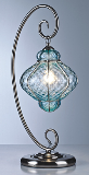 2100-1T(N+B) italian glass table  lamp from KICONG LIGHTING