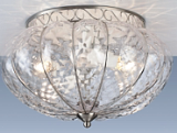 2101-4C(N+C)  italian glass ceiling lamp from KICONG LIGHTING