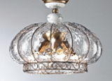 2106A-4C italian glass ceiling lamp from KICONG LIGHTING