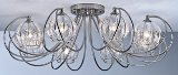 2223-8C(N+C) italian brown glass ceiling lamp