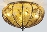 2226-4C(AB+A) italian brown glass ceiling lamp